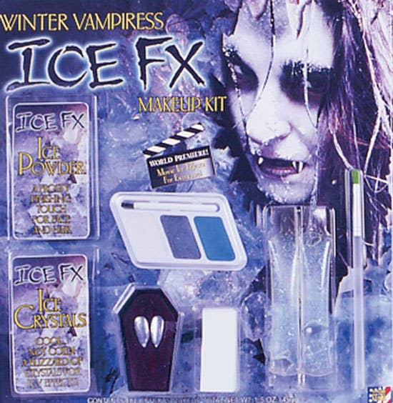 Winter Vampire Ice FX Costume Makeup Kit