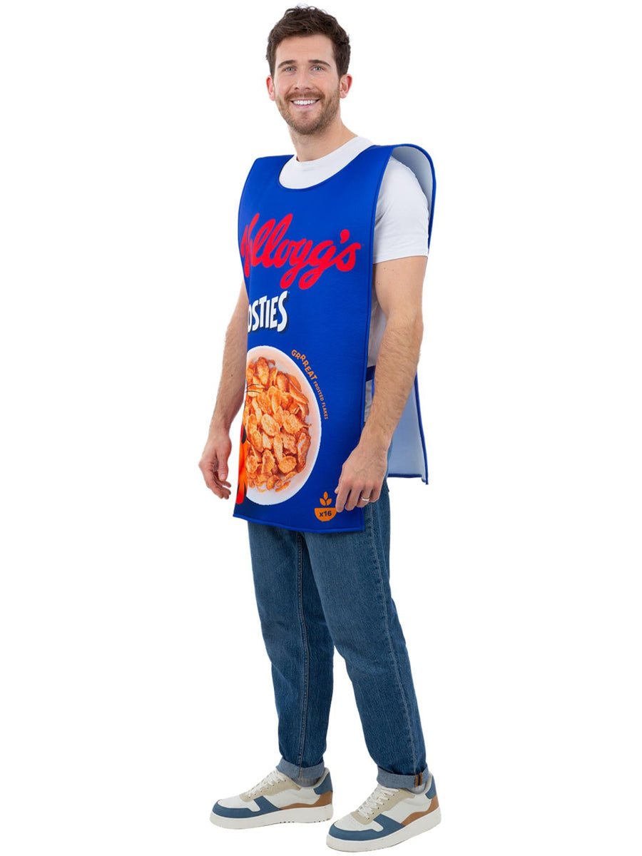 Mens cereal box breakfast food costume - Side image