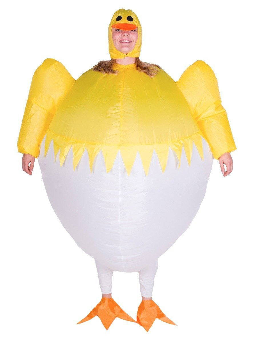 Inflatable Chick Novelty Adults Costume - Main Image