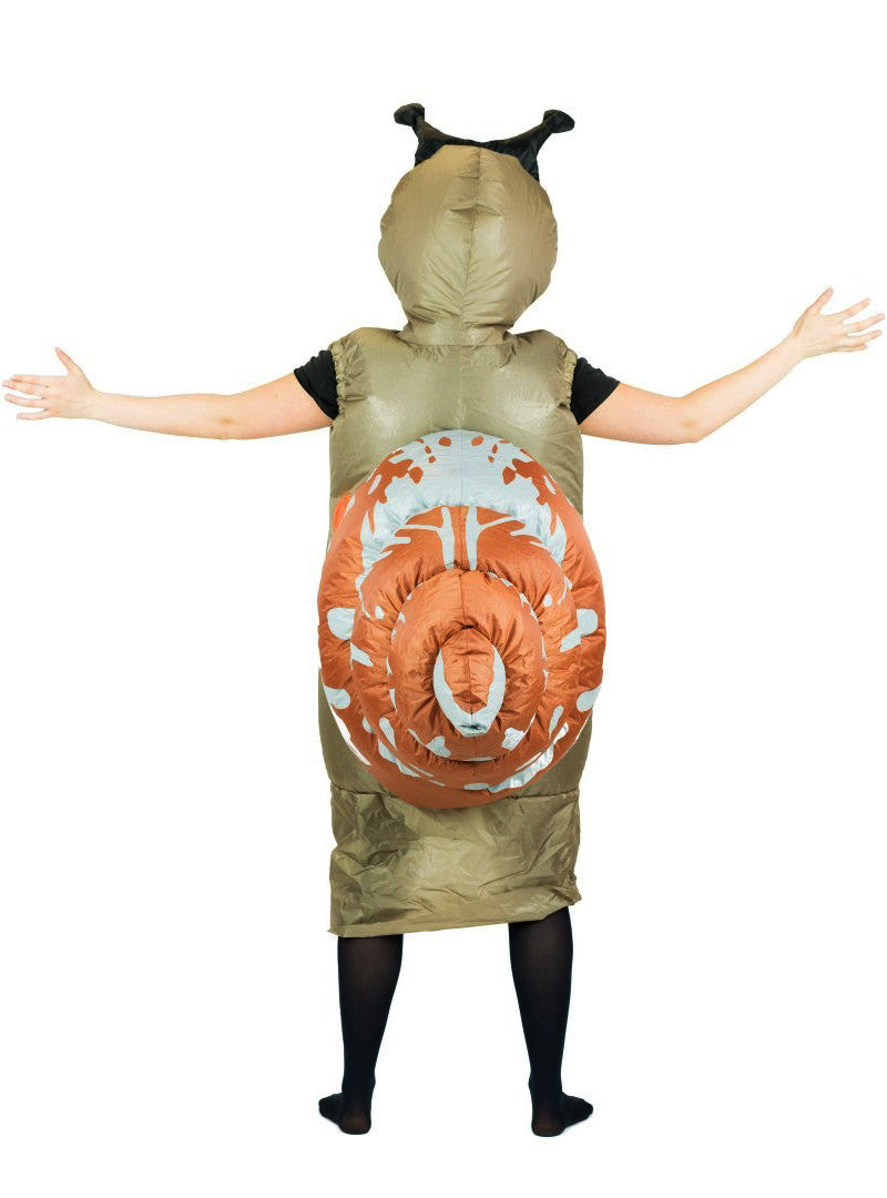 Inflatable Snail Novelty Adults Costume - Back Image