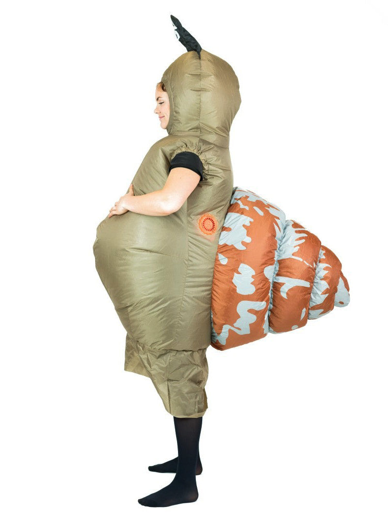 Inflatable Snail Novelty Adults Costume - Side Image