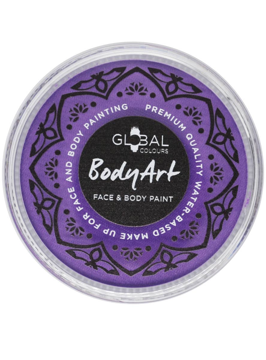 Neon Purple Powder Cake Makeup - Front Image