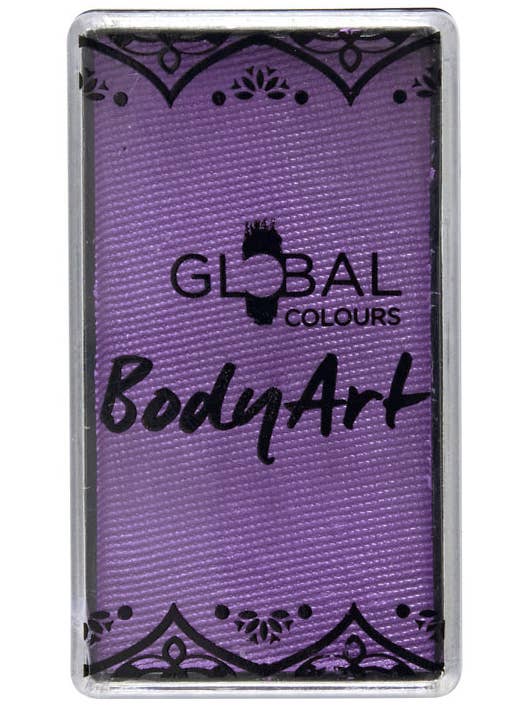 UV Purple Mini Face and Body Paint Cake - Main Image