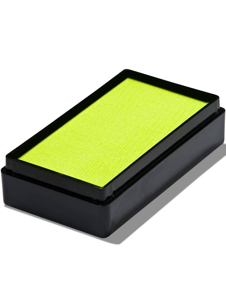 UV Yellow Mini Face and Body Paint Cake - Alternate Image