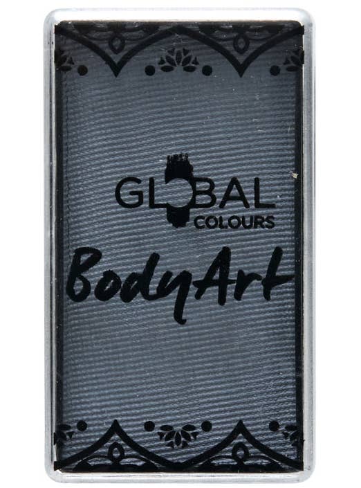 Grey Mini Face and Body Paint Cake - Main Image