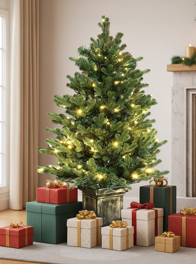 Jingle Jollys 120cm Potted Prelit Christmas Tree - Alterante Image