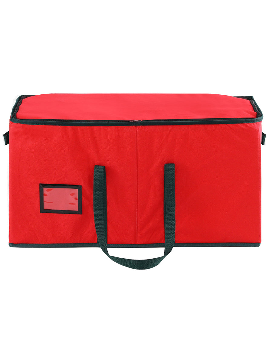 Jingle Jollys 128 Pocket Red Christmas Bauble Storage Bag - Alternate Image 2