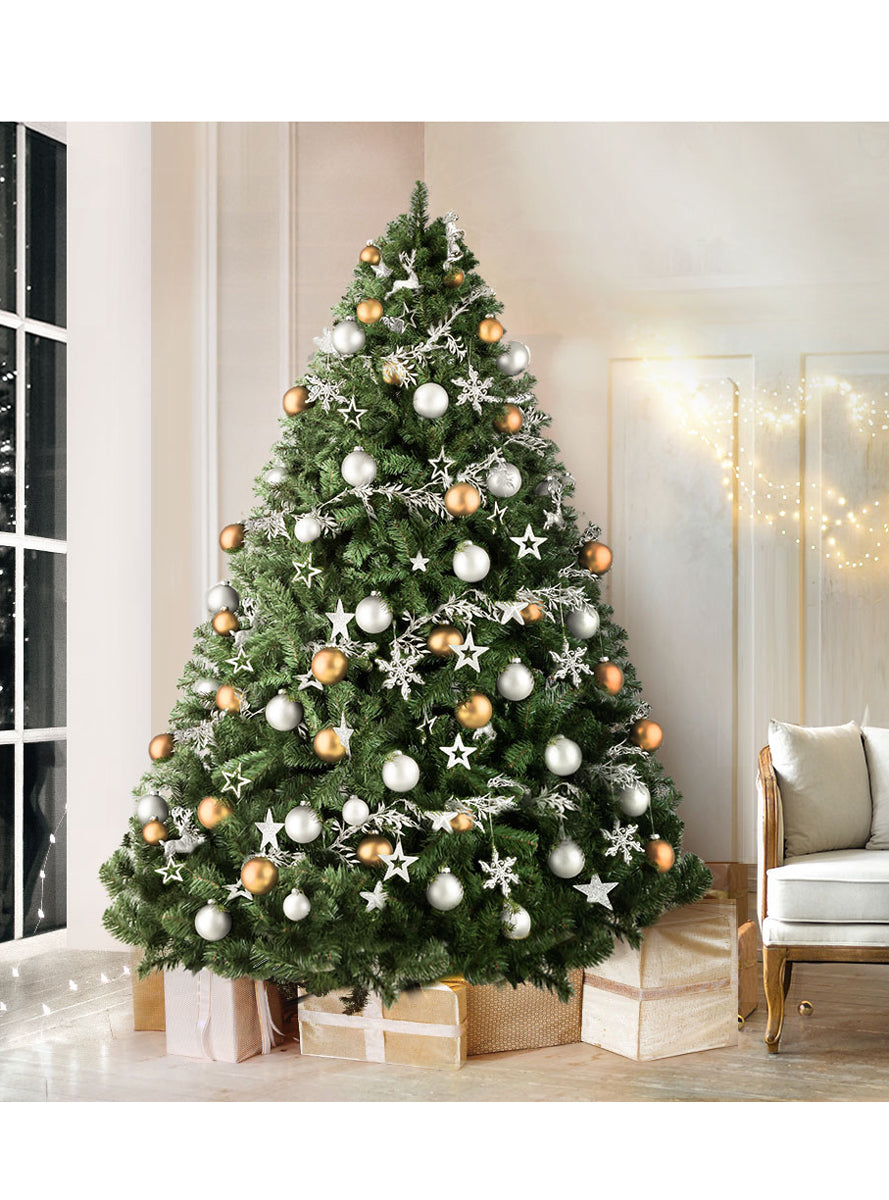 Jingle Jollys 240cm Classic Green Christmas Tree - Alternate Image 1