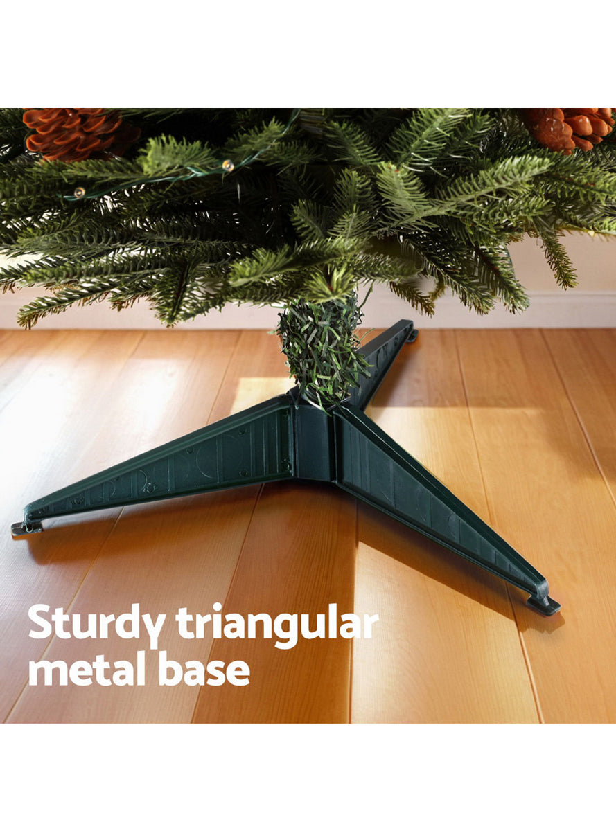 Jingle Jollys Mini Prelit Christmas Tree with Decorations 90cm - Information Image 3