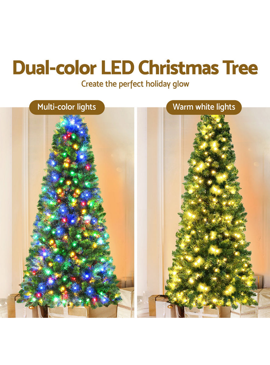 Jingle Jollys Multicolour Prelit Christmas Tree 180cm - Information Image 3