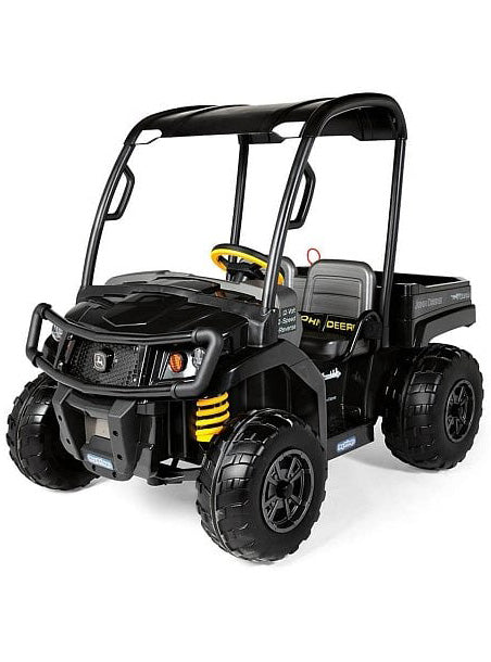 John Deere Midnight Black Gator XUV Kids Ride On Dual Seat Buggy - Main Image
