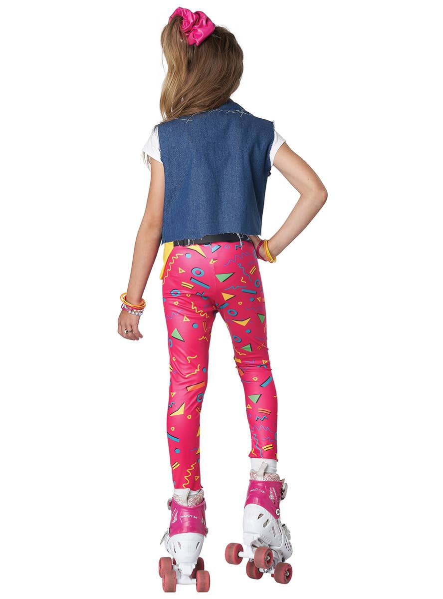 Girl's I Love the 90's Costume - Back Image