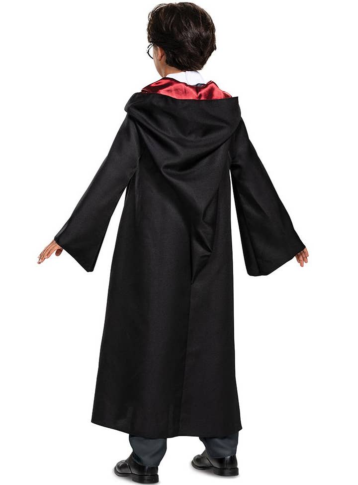 Kids Deluxe Harry Potter Gryffindor Costume Robe - Back Image