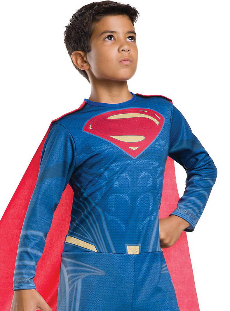 Boys Dawn of Justice Superman Superhero Book Week Costume Zoom Image