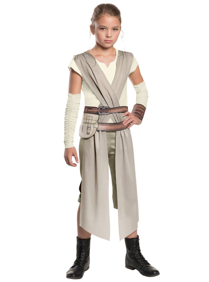 Star Wars Girl Rey Fancy Dress Costume Mian Image