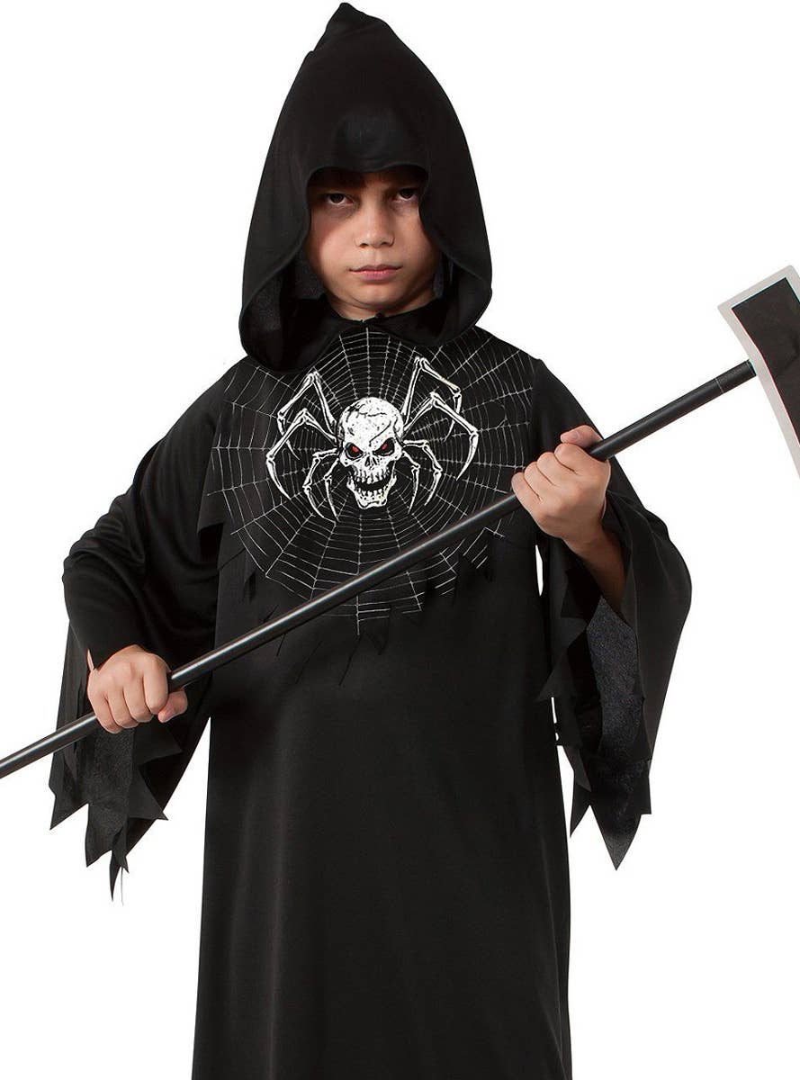 Boys Spider Ghoul Costume - Close Image