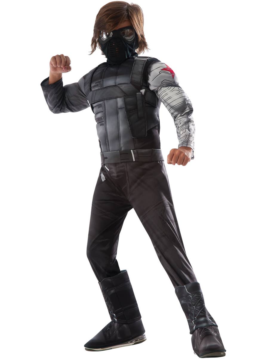 Captain America Civil War Winter Soldier Boys Fancy Dress Main Image
