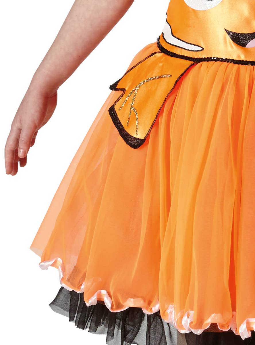 Finding Dorry Girls deluxe Nemo Clown Fish Costume - Close Up Image 2