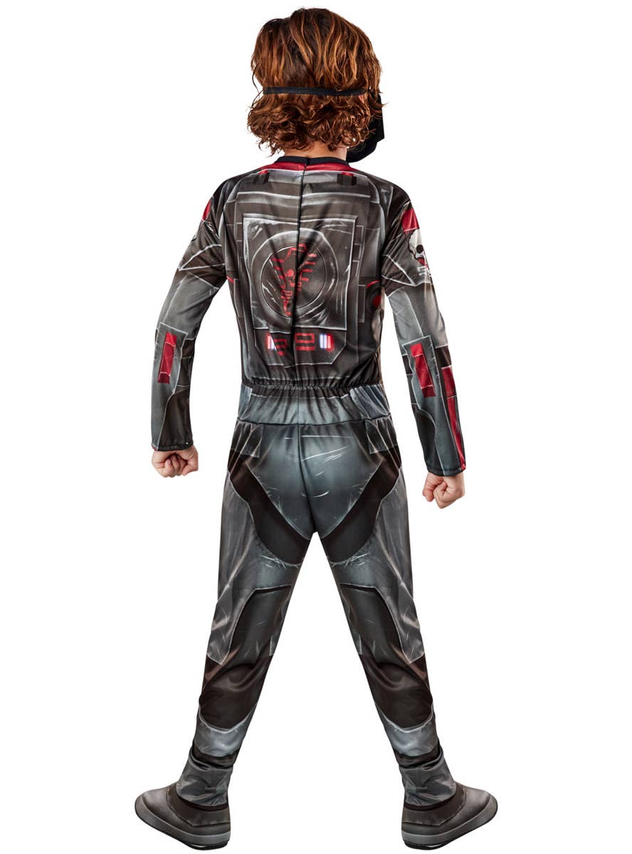 Boys Star Wars The Bad Batch Wrecker Costume - Back Image
