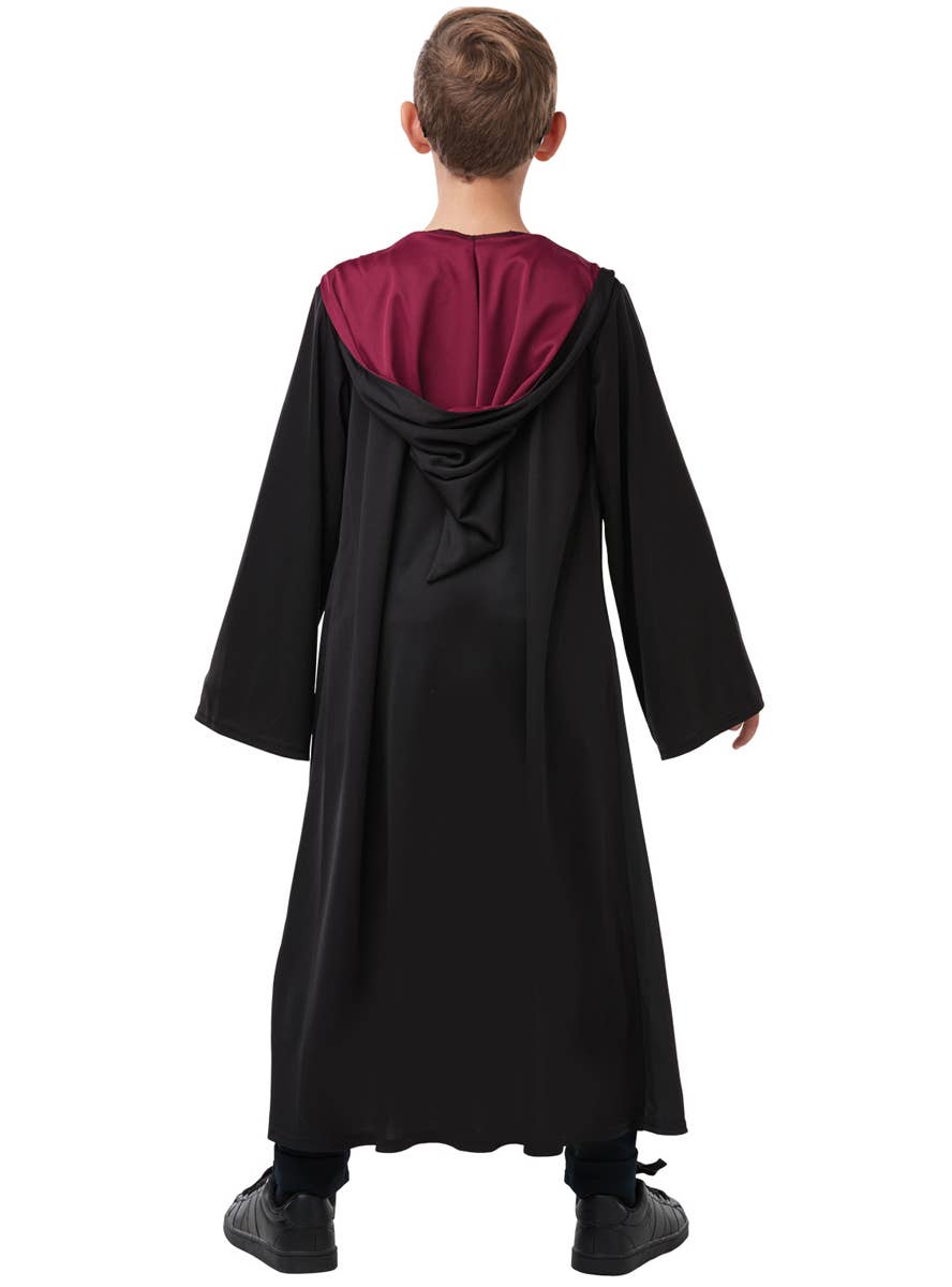 Photo Real Gyffindor Harry Potter Costume Robe for Kids - Back Image