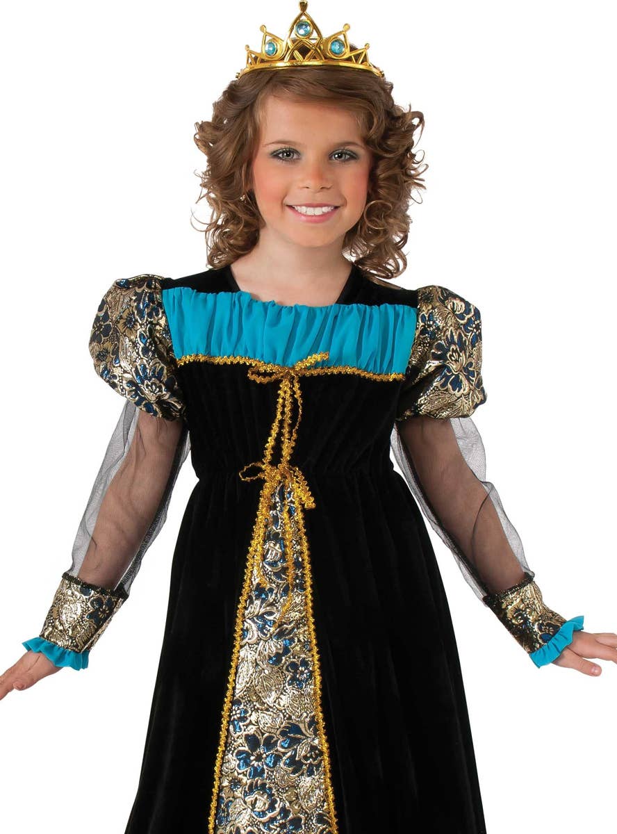 Girl's Renaissance Princess Costume Close View