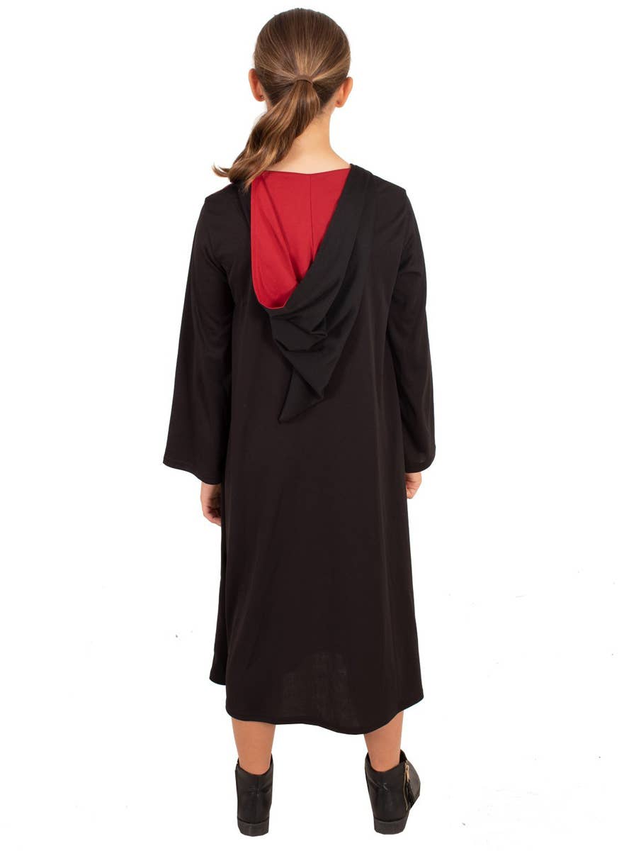 Girls Hermione Griffindor Robe - Back Image