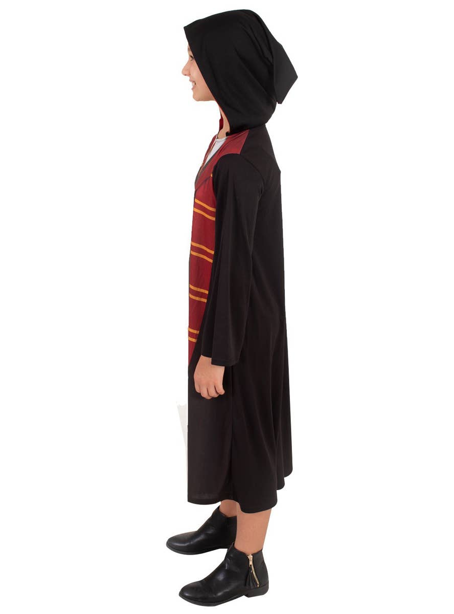 Girls Hermione Griffindor Robe - Side Image