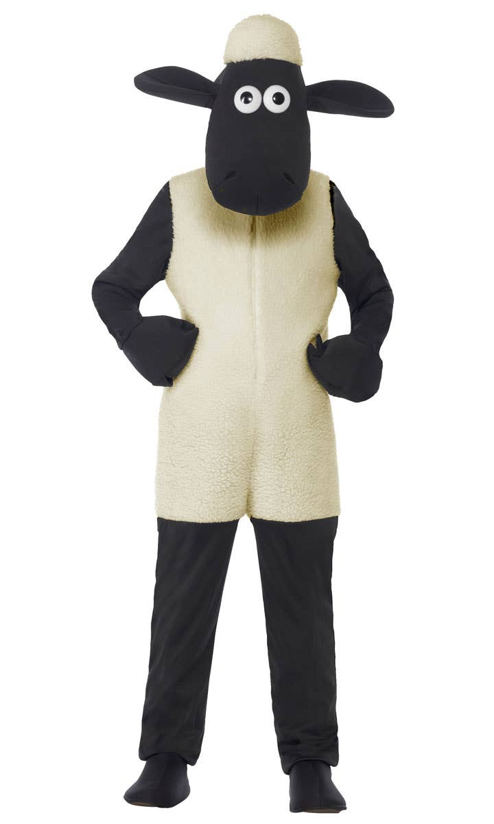 Boys Shaun The Sheep Fancy Dress Costume Front View