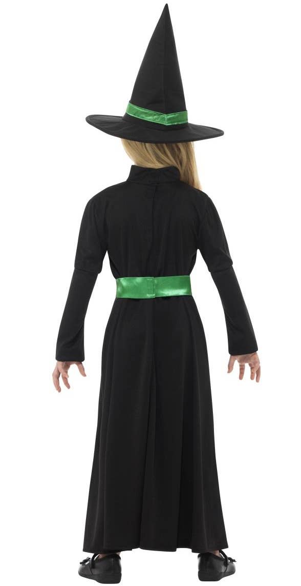 Wicked Witch Girls Halloween Smiffy's Costume - Back