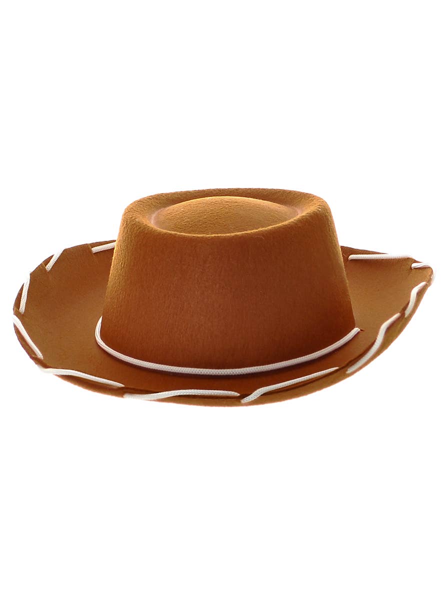 Dark Tan Kids Western Cowboy Costume Hat