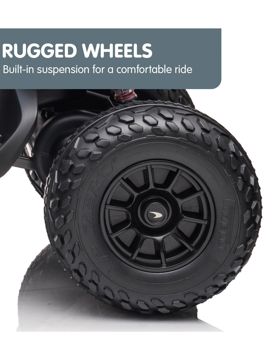 Kids Electric Ride On Quad Bike Kahuna McLaren MCL35 Black - Info Image 6