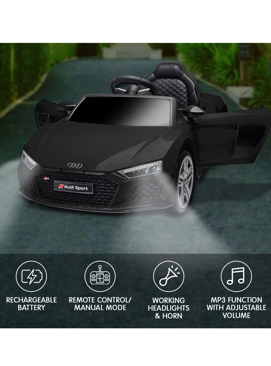 Kahuna Black Audi Sport Kids Electric Ride On Car - Info Image 2