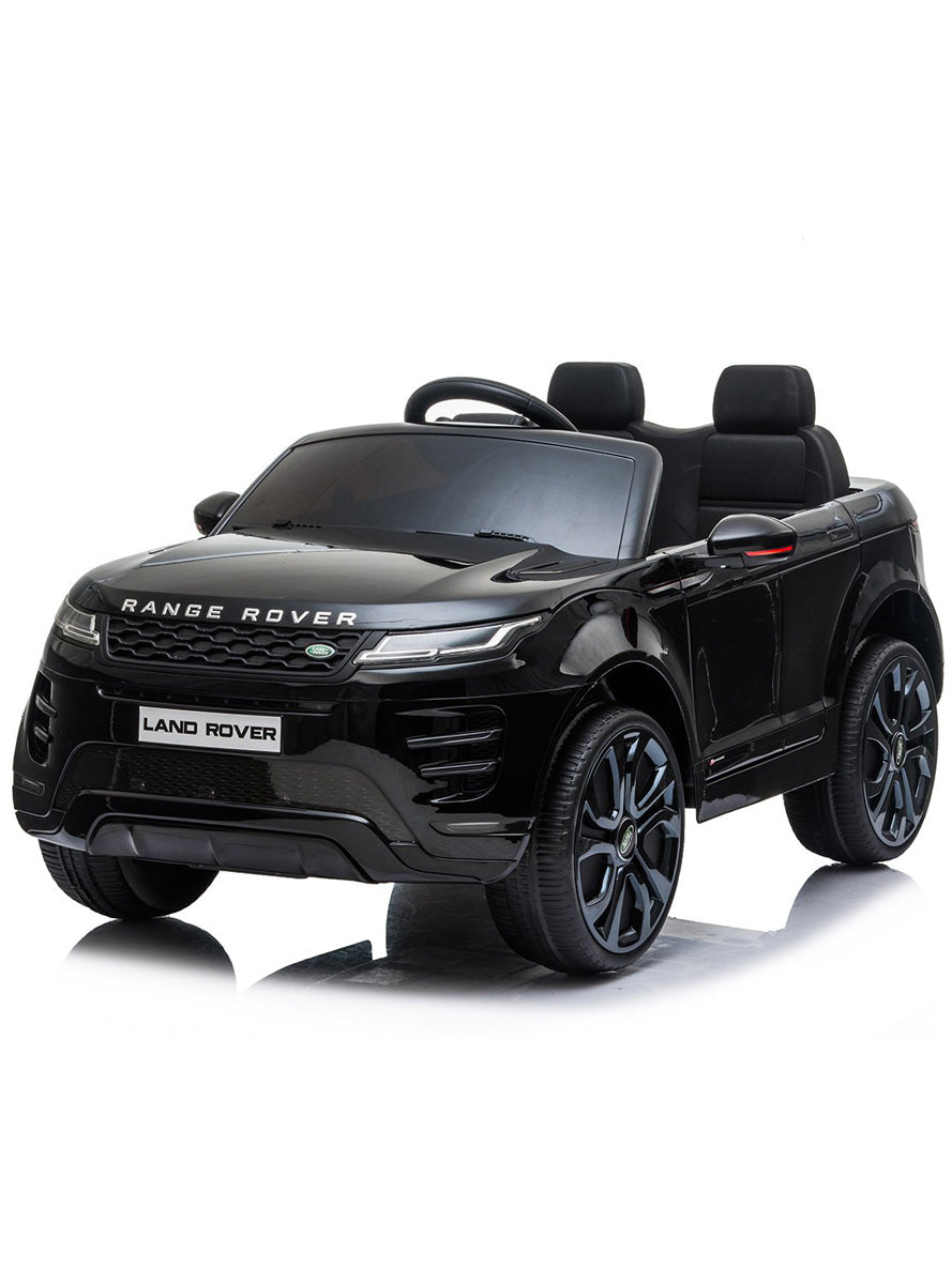 Kids Electric Ride On Car Kahuna Land Rover Licensed Black - Main Image