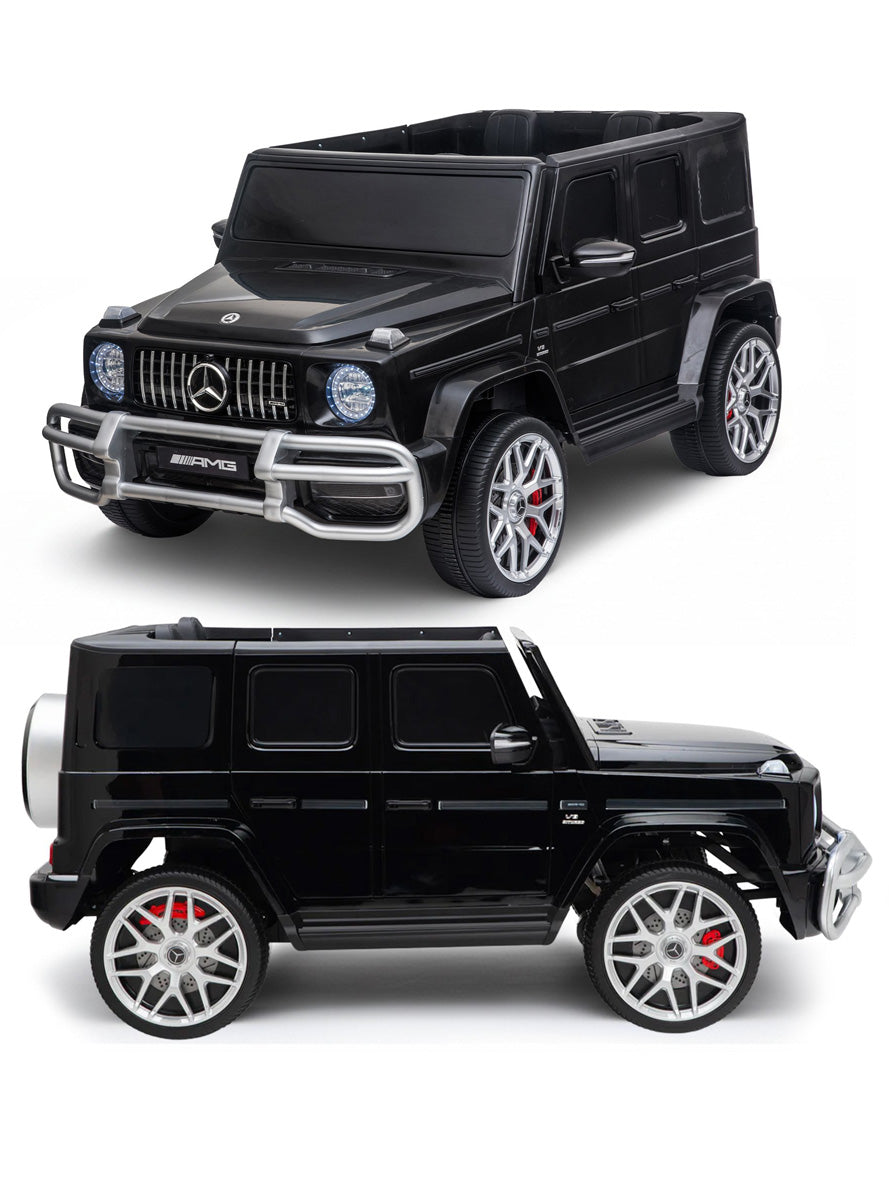 Kahuna Black Mercedes Benz AMG G63 Kids Electric Ride On Car - Side Image