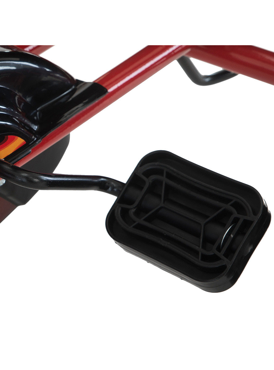 Kids Pedal Powered Ride On Go Kart Kahuna G95 Red - Close Image 3