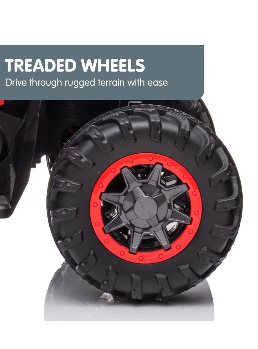 Kids Electric Ride On Quad Bike Kahuna GTS99 Red - Info Image 6
