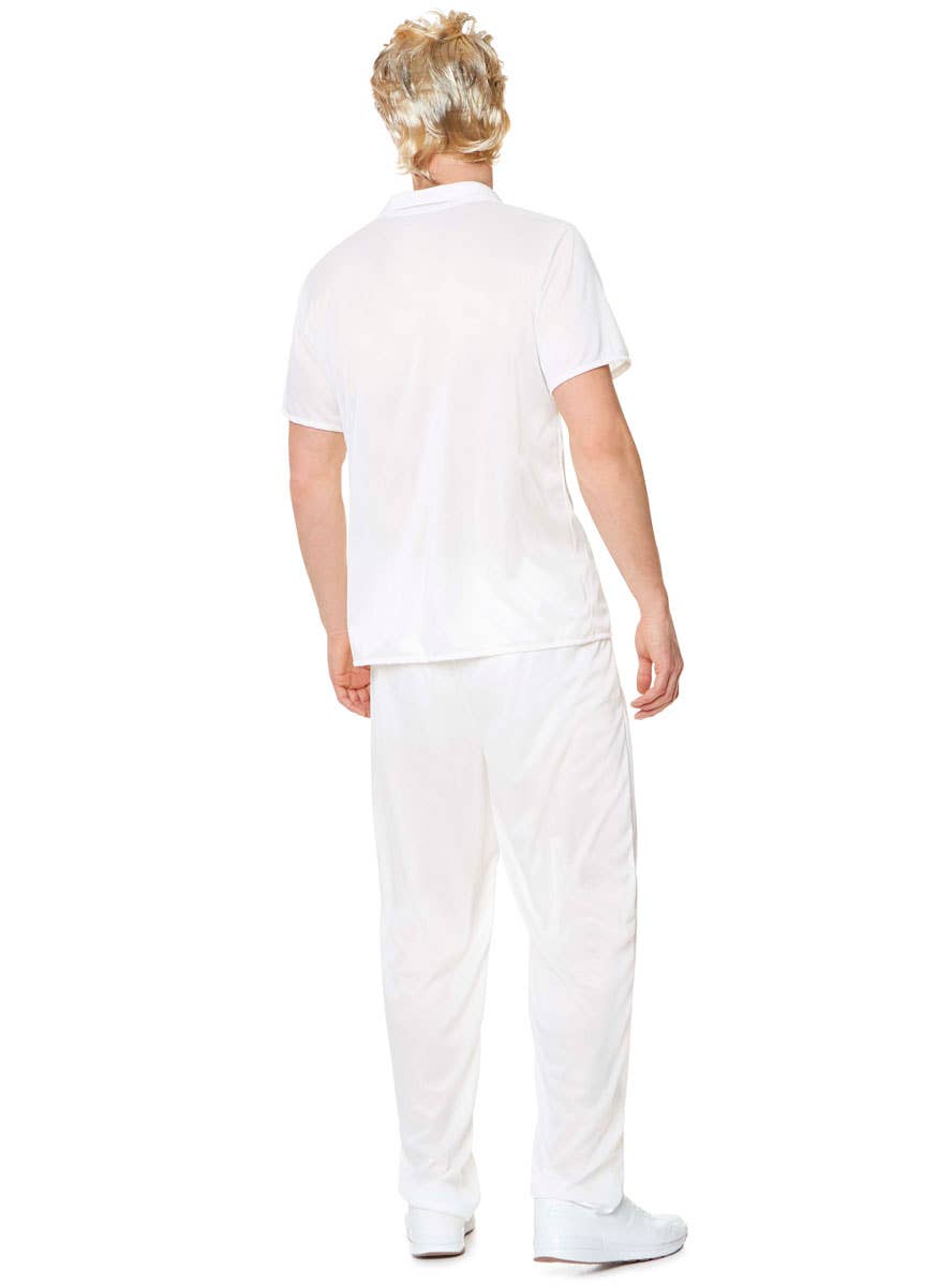 Men's Cricketer Costume - Back Image