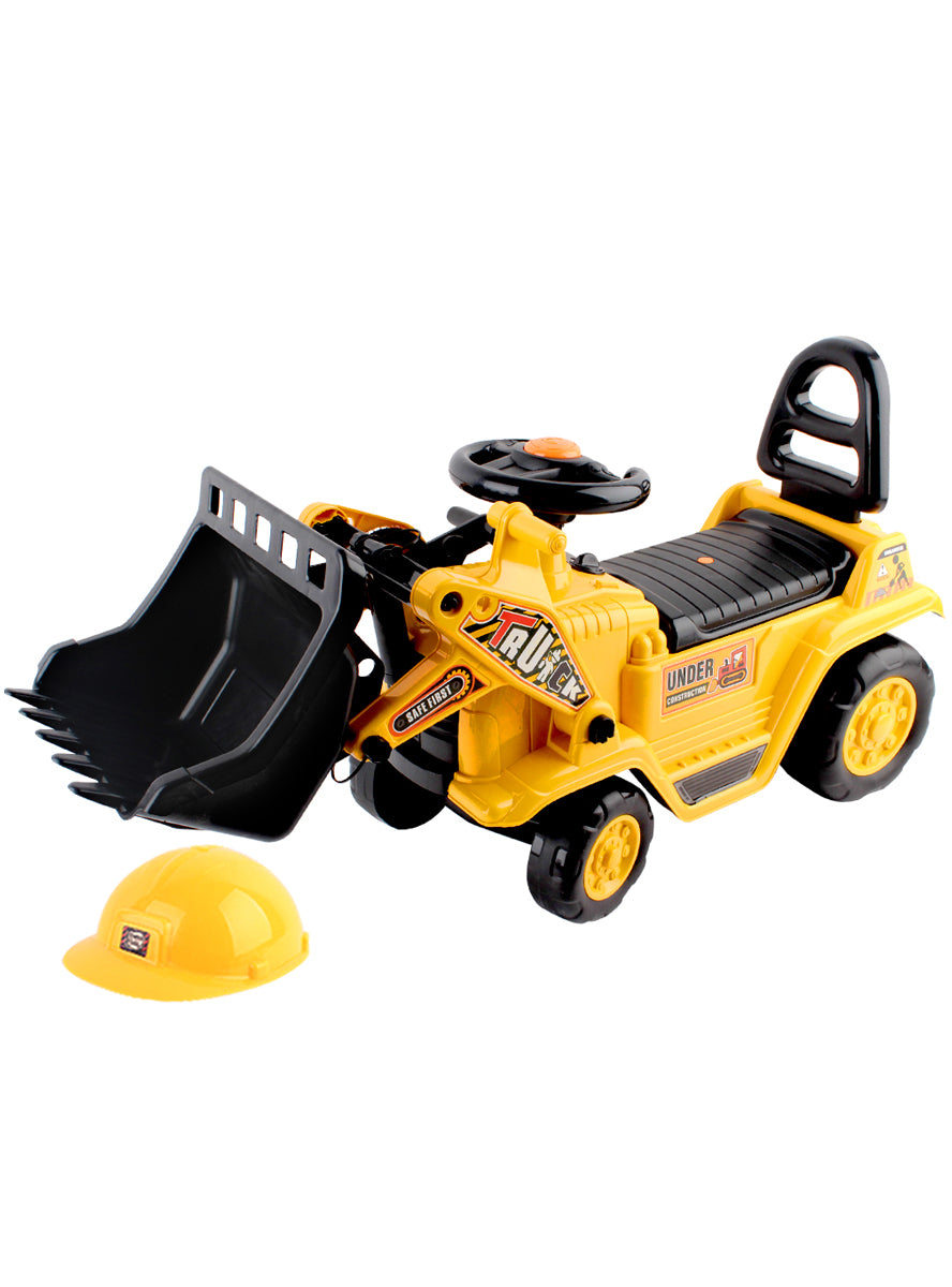 Keezi Kids Ride On Bulldozer Sandpit Toy - Main Image