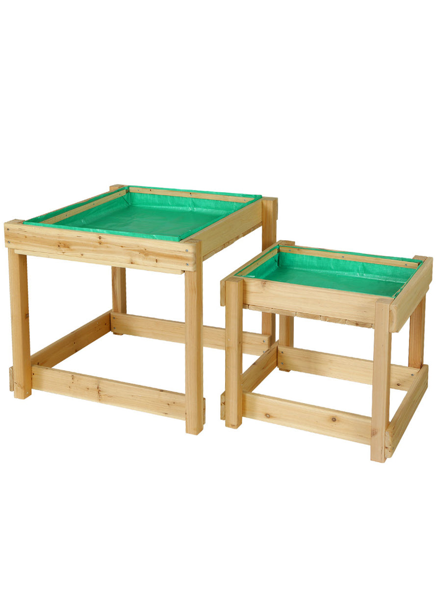 Keezi Kids Wooden Outdoor Sand And Water Table - Main Image