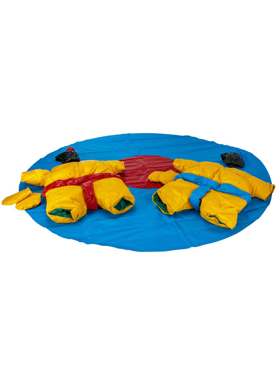 Kids Padded Sumo Suits and Mat