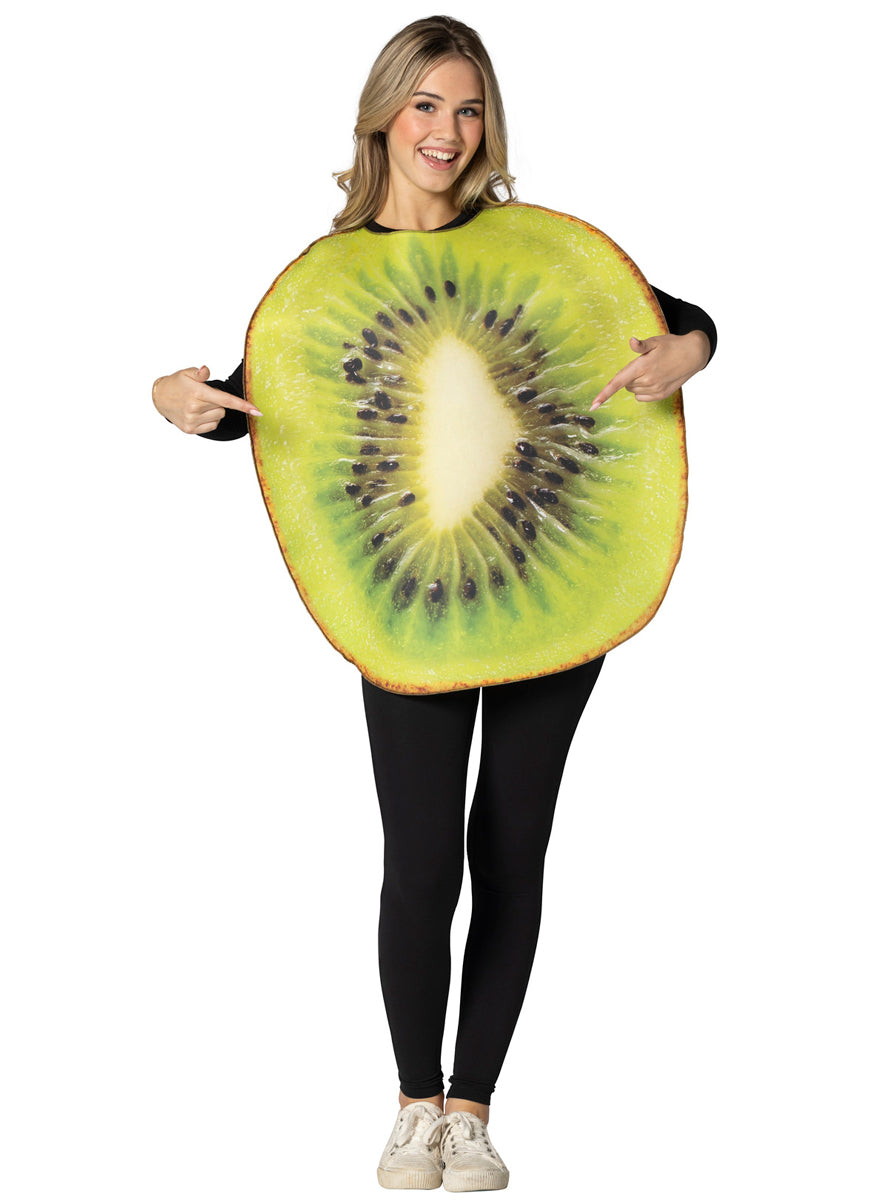 Kiwi Fruit Novelty Adults Costume - Main Image