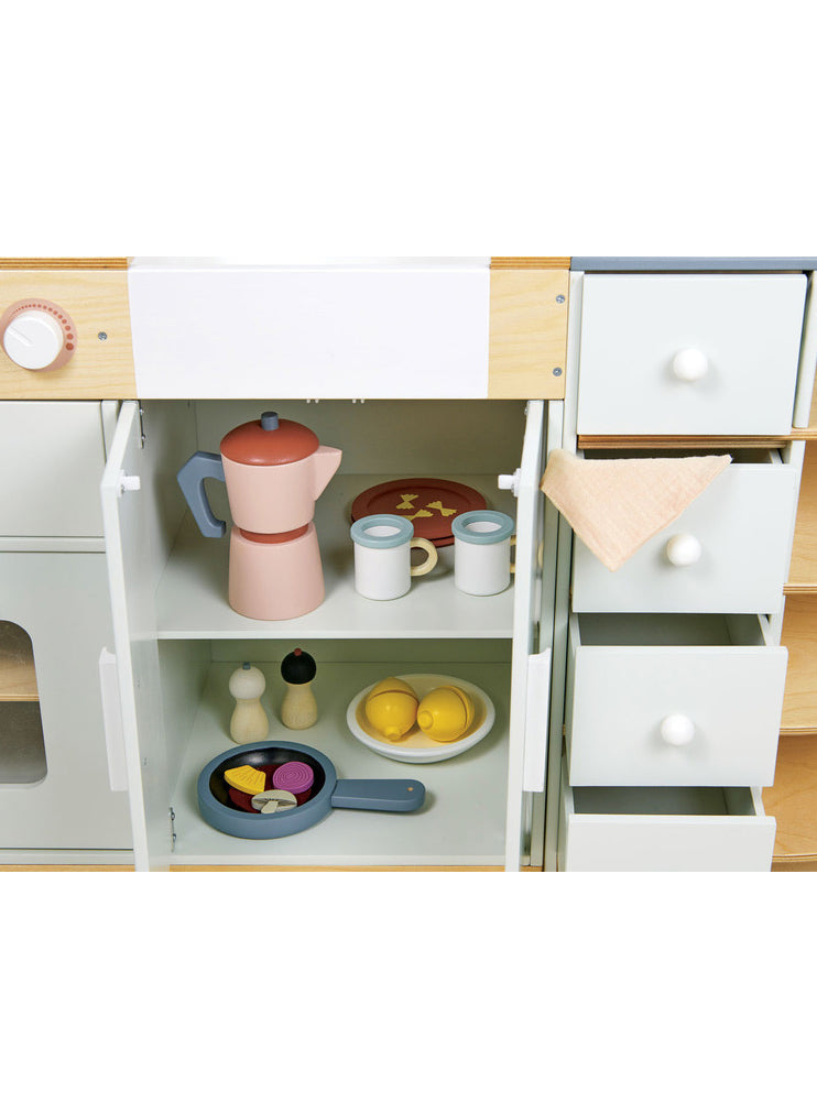 La Fiamma Grand Large Wooden Kitchen Childrens Toy Set - Close Image 3
