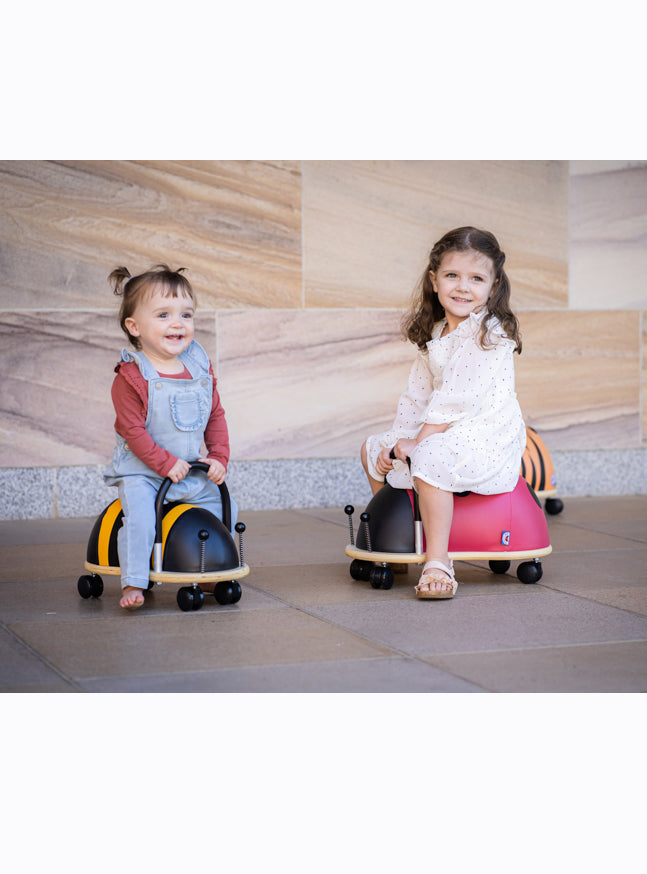 Ladybug Childrens Large Wheely Bug Ride On - Lifestyle Image 2