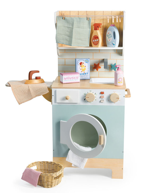 Large Wooden Laundrette Childrens Toy Set - Main Image 2