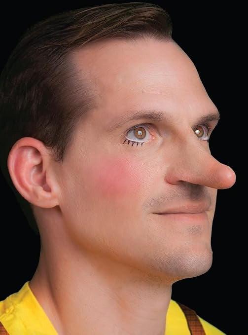 Latex Pinnochio Nose Special FX - Alternative Image 1