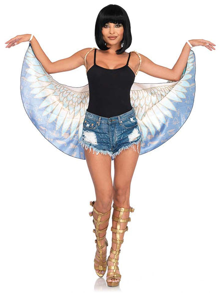 Women's Egyptian Goddess Cleopatra Costume Accessory Wings Main Image