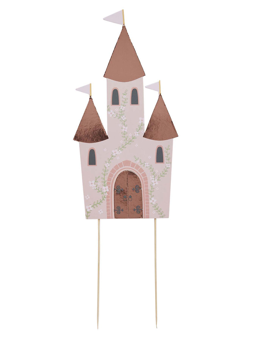 Little Princess 20cm Castle Card Cake Topper - Main Image