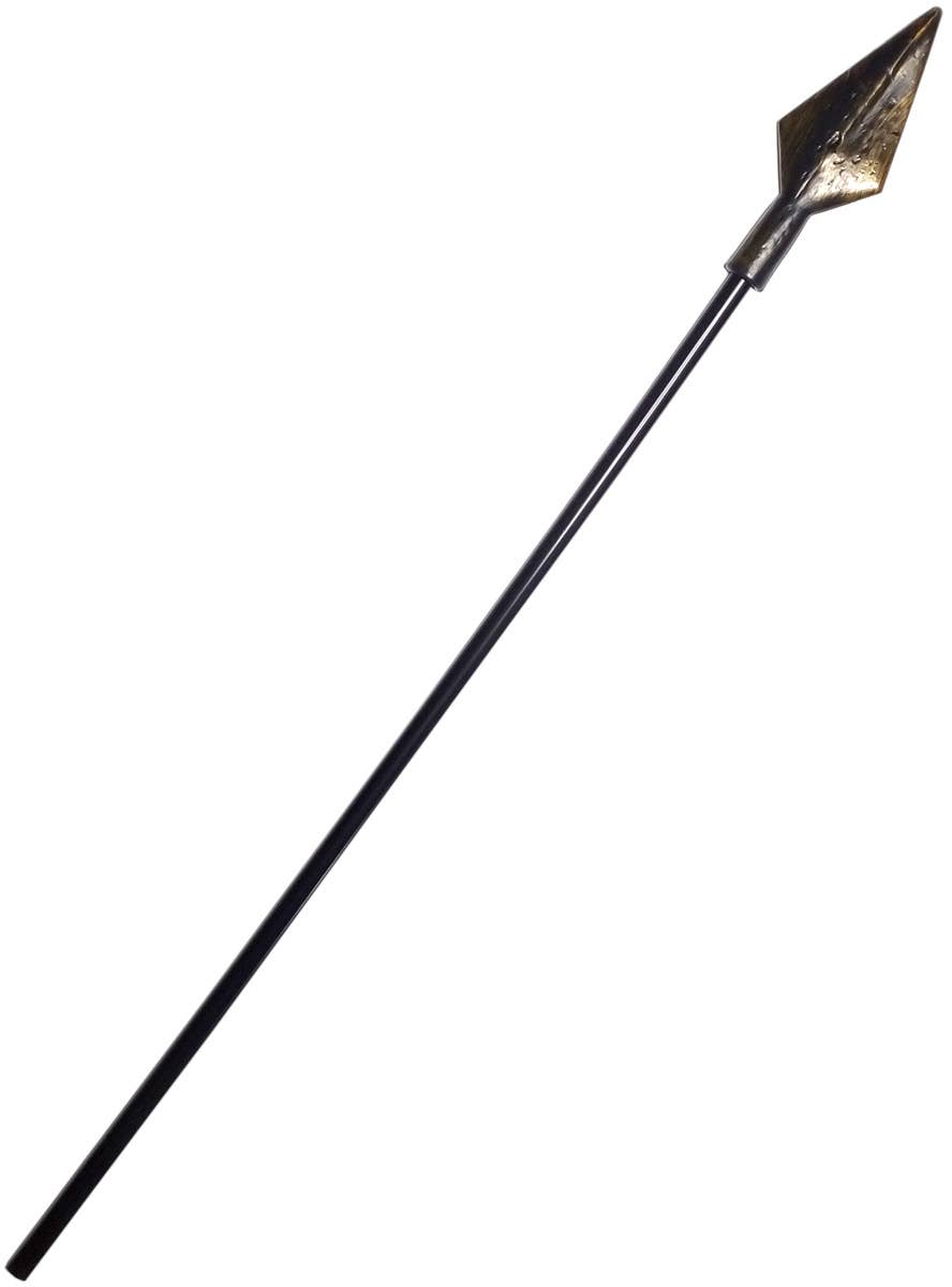 Image of Aged Gold Metal Look Ancient Spear Costume Weapon - Main Image