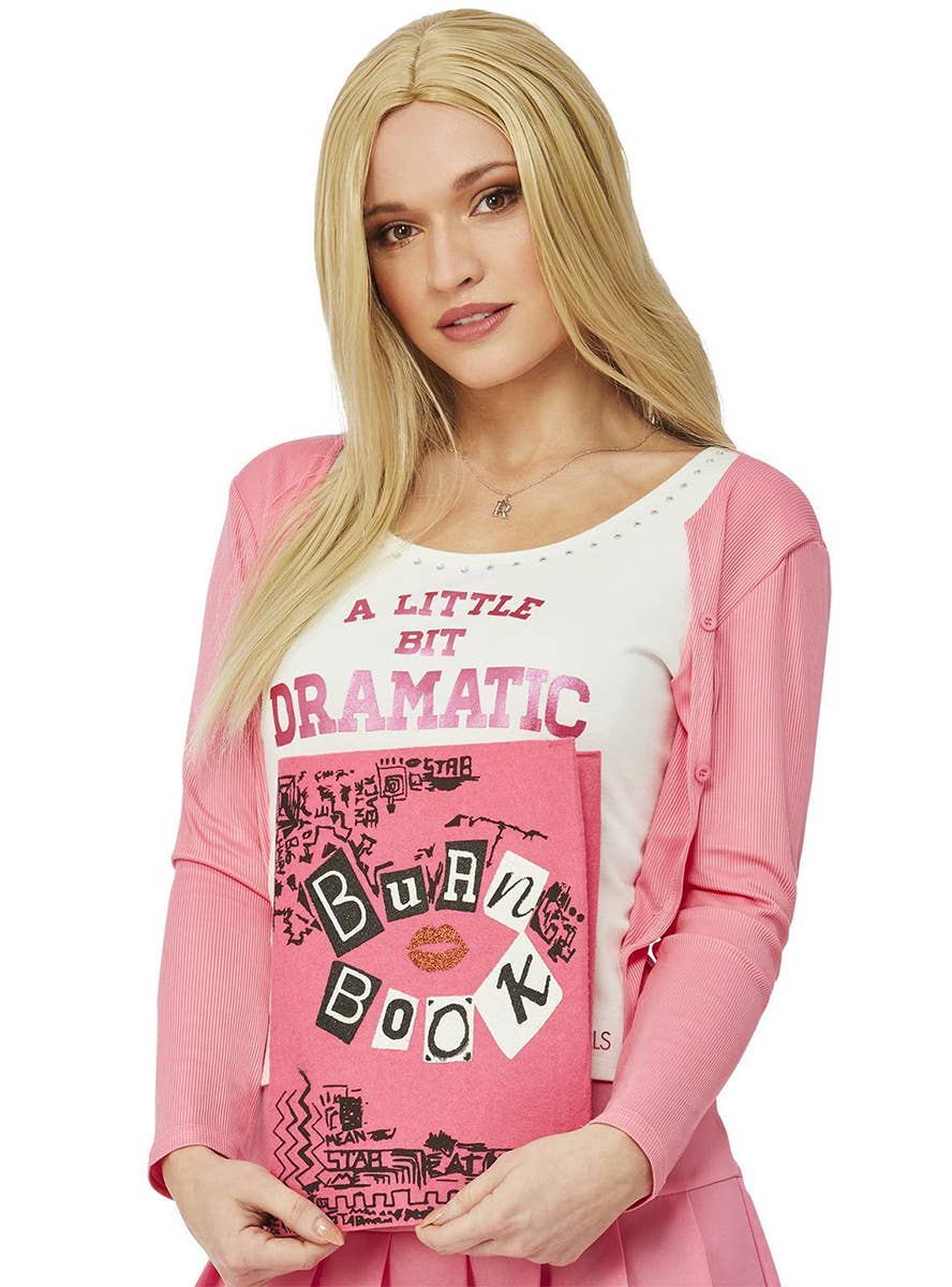 Mean Girl's Burn Book Costume Accessory - Alternative Image