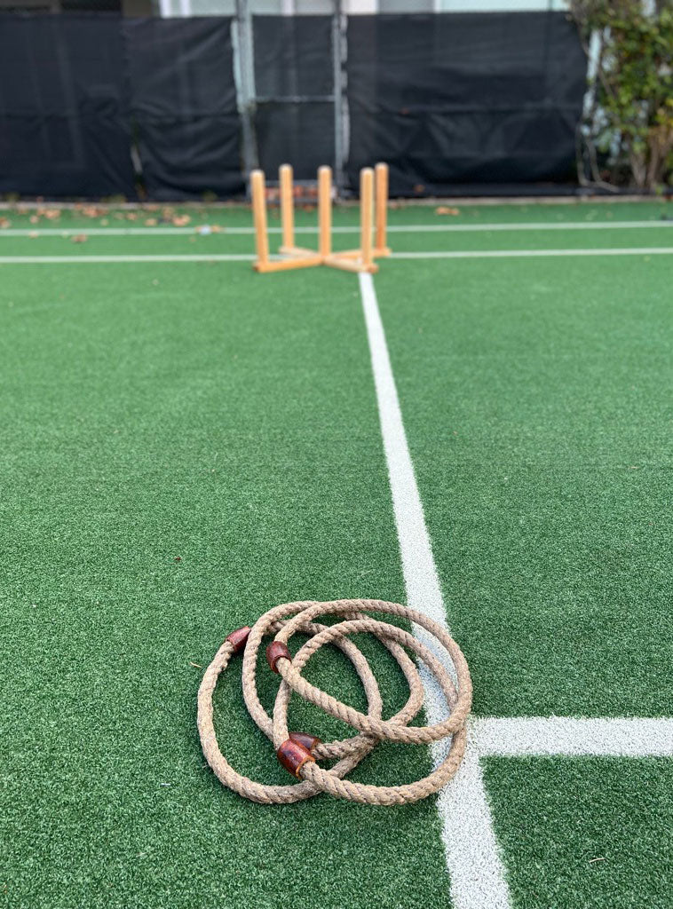 Wooden 100cm Quoits Ring Toss Outdoor Game - Alternate Image 2